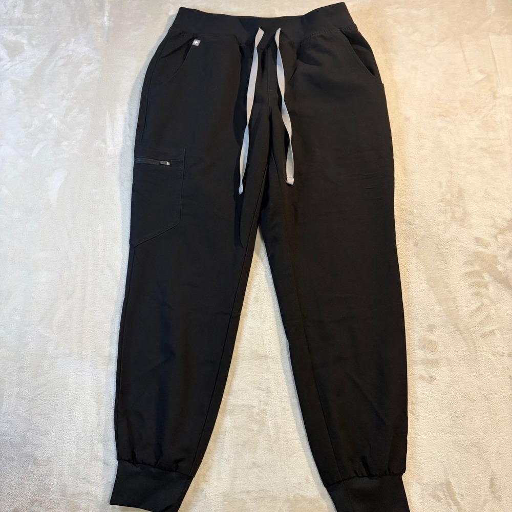 Figs Zamora Jogger Scrub Pants Black Technical Collection S/P 1000208 Women